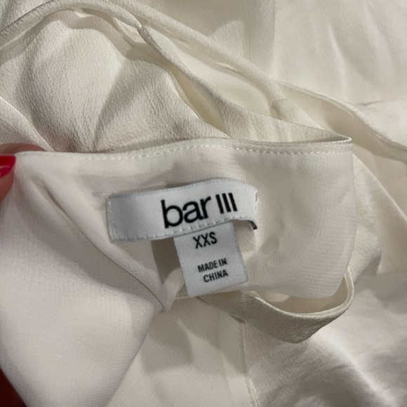 Bar III simple white layering tank - Picture 3 of 3